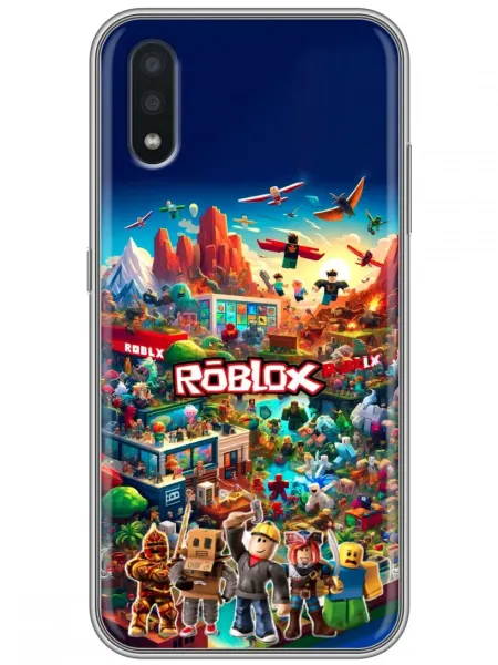 360skin Чехол на Samsung Galaxy M01, A01 Roblox