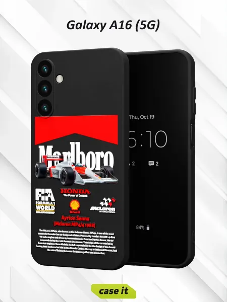 Case it Чехол на Samsung A16 (5G)с принтом McLaren MP4 4