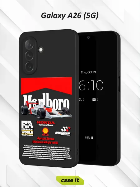 Case it Чехол на Samsung A26 (5G)с принтом McLaren MP4 4