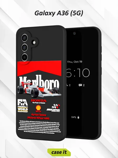 Case it Чехол на Samsung A36 (5G)с принтом McLaren MP4 4