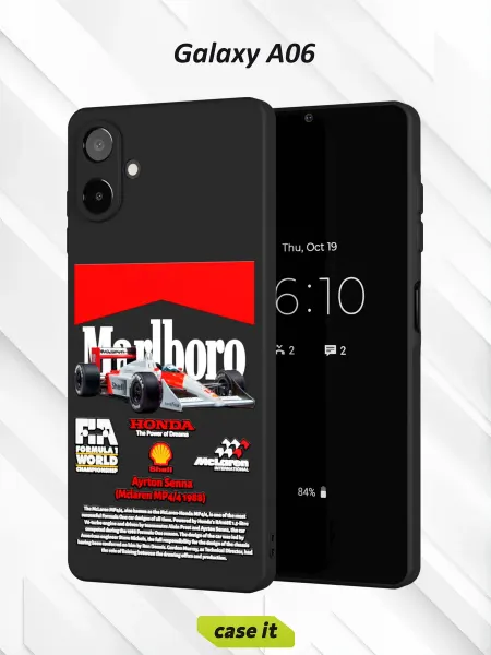 Case it Чехол на Samsung A06с принтом McLaren MP4 4
