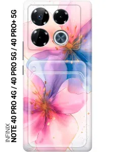 WAROZ Чехол для Infinix Note 40 Pro 5G 40 Pro+ 5G прозрачный