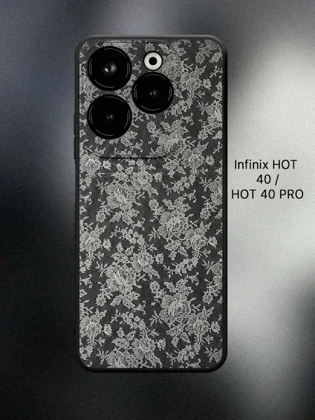 ANP Case Чехол на Infinix HOT 40 с кружевом