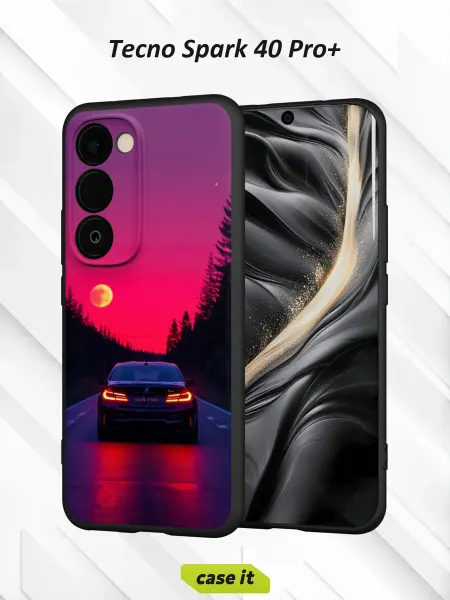 Case it Чехол на Tecno Spark 40 Pro+с принтом BMW F90