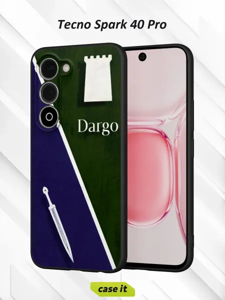 Case it Чехол на Tecno Spark 40 Proс принтом Dargo