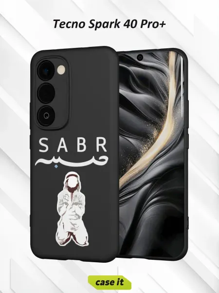 Case it Чехол на Tecno Spark 40 Pro+с принтом Sabr