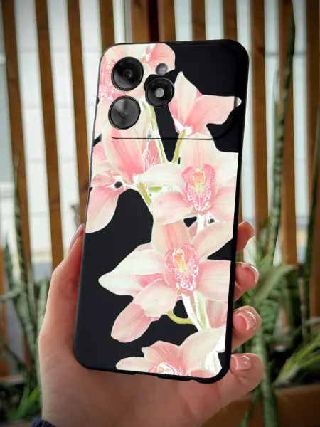 PBl store Чехол на Tecno Spark 40 с принтом Орхидеи