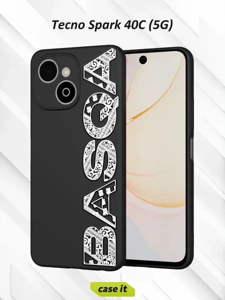 Case it Чехол на Tecno Spark 40C (5G)с принтом BASGA