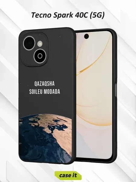 Case it Чехол на Tecno Spark 40C (5G)с принтом Планета Земля