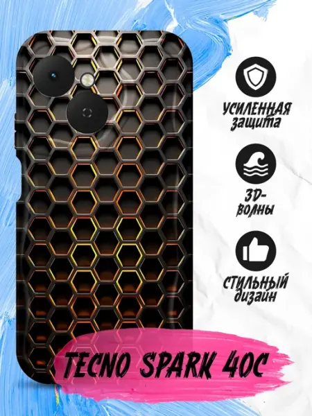 Joker Mobile Чехол для Tecno Spark 40C противоударный с картинкой