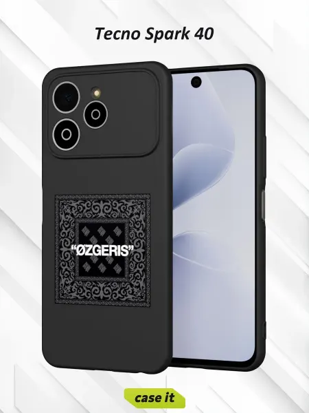 Case it Чехол на Tecno Spark 40с принтом Ozgeris