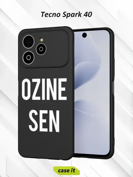 Case it Чехол на Tecno Spark 40с принтом Ozine Sen