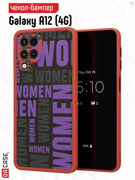 Samsung Чехол на A12 4G с принтом Women