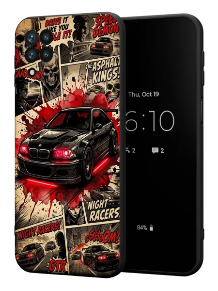 PBl store Чехол на Samsung A22 4G с принтом BMW gtr