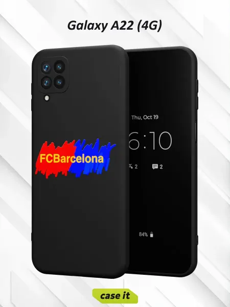 Case it Чехол на Samsung A22 4G с принтом Барселона