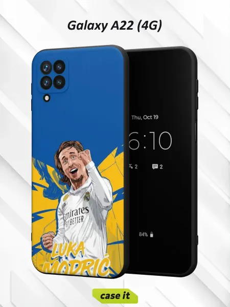 Case it Чехол на Samsung A22 4G с принтом Лука Модрич