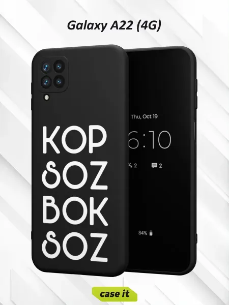 Case it Чехол на Samsung A22 4G с смешным принтом