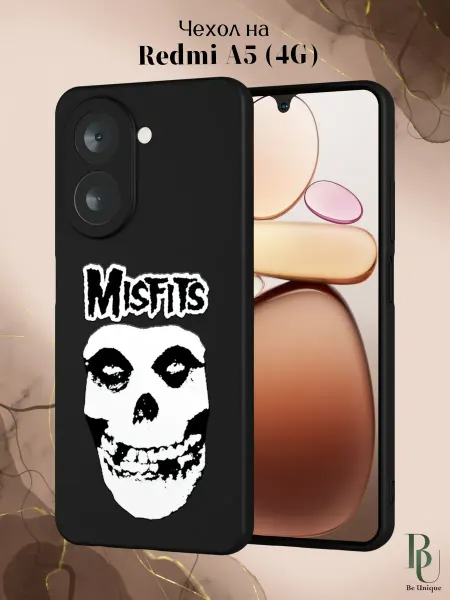 Be Unique Чехол на Redmi A5 4G с принтом Misfits
