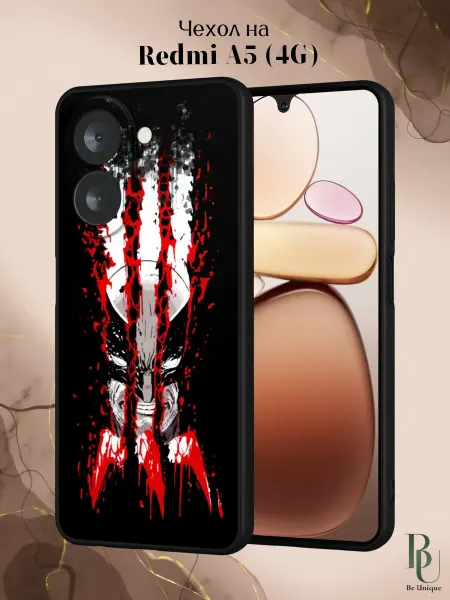 Be Unique Чехол на Redmi A5 4G с принтом Росомаха