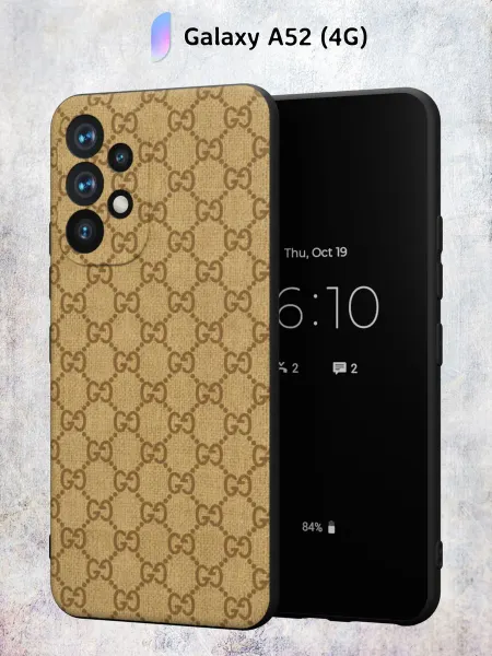 Secret.Case.Store Чехол на Samsung A52 4G с принтом Gucci