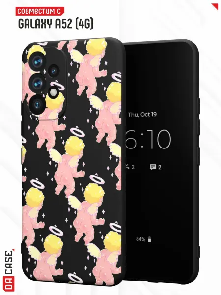 DACase Чехол на Samsung A52 4G с принтом Ангелочки