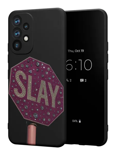 FACTORIA Чехол на Samsung A52 4G с принтом Знак SLAY