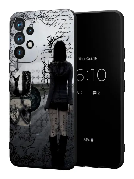 PBl store Чехол на Samsung A52 4G с принтом Готика Y2K