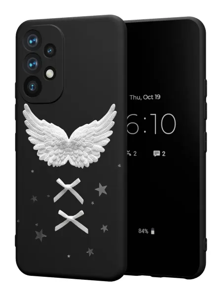 PBl store Чехол на Samsung A52 4G с принтом Крылья y2k