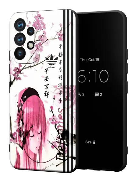 PBl store Чехол на Samsung A52 4G с принтом Аниме адидас