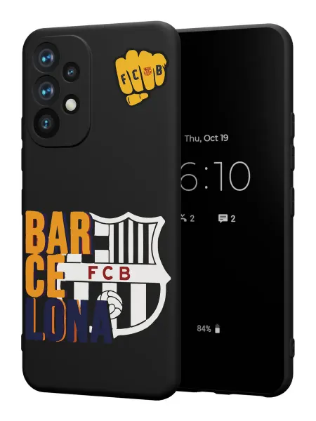 PBl store Чехол на Samsung A52 4G с принтом ФК Барселона