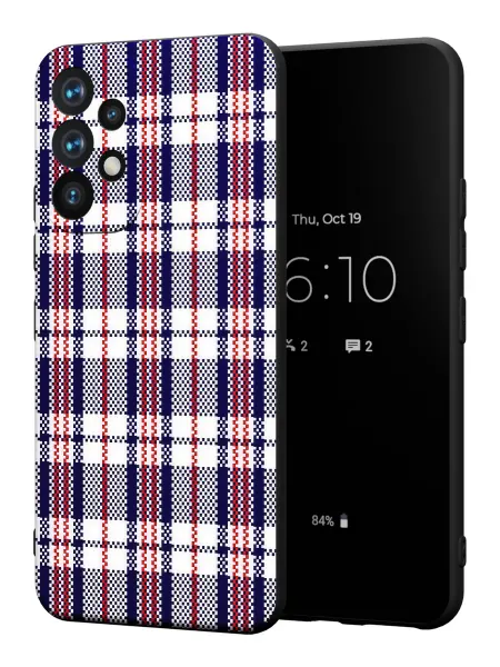 PBl store Чехол на Samsung A52 4G с принтом Клетка
