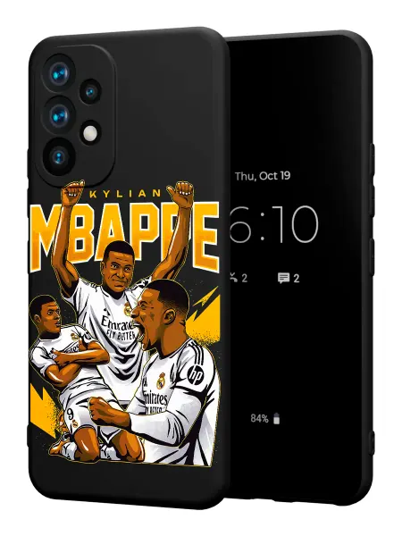 PBl store Чехол на Samsung A52 4G с принтом Мбаппе