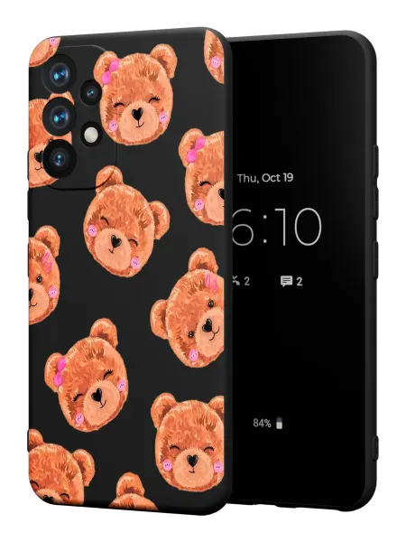 PBl store Чехол на Samsung A52 4G с принтом Мишки