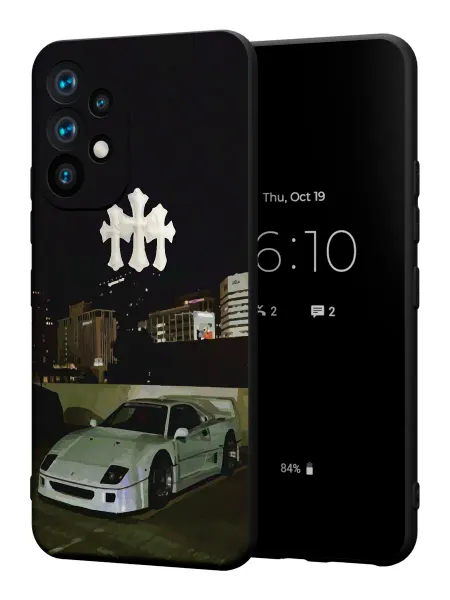 PBl store Чехол на Samsung A52 4G Хром Хартс