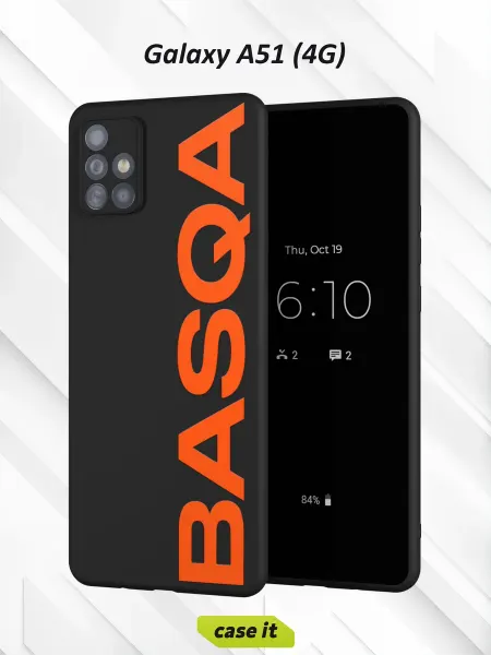 Case it Чехол на Samsung А51 4G с принтом BASQA