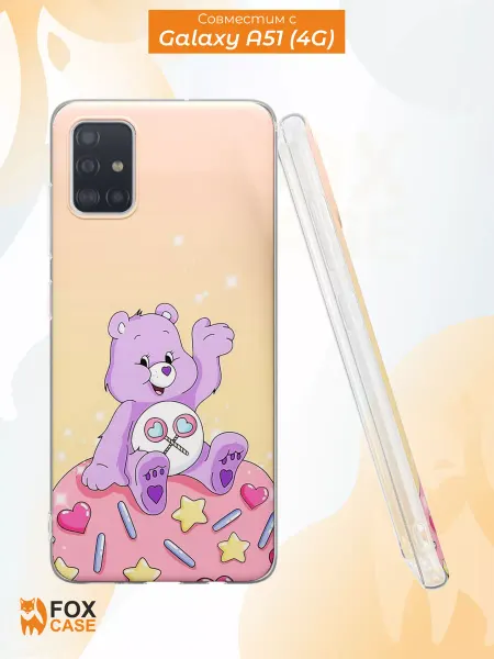 Fox Case Чехол на Samsung А51 4G с принтом Мишка