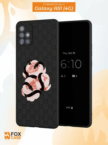 Fox Case Чехол на Samsung А51 4G с принтом рисунком