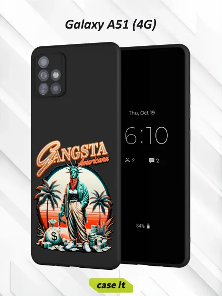 Case it Чехол на Samsung А51 4G с принтом y2k