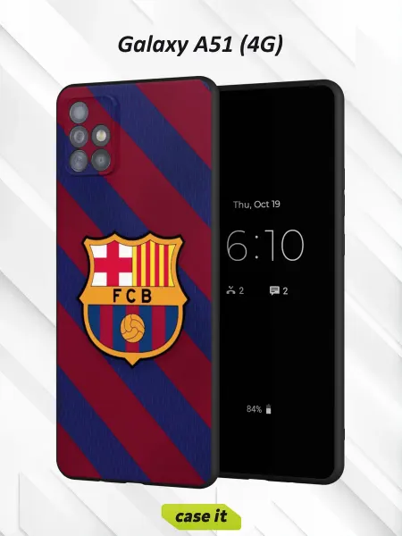 Case it Чехол на Samsung А51 4G с принтом Барселона