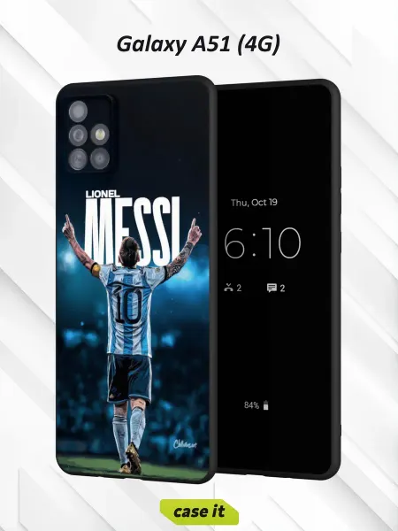 Case it Чехол на Samsung А51 4G с принтом Месси