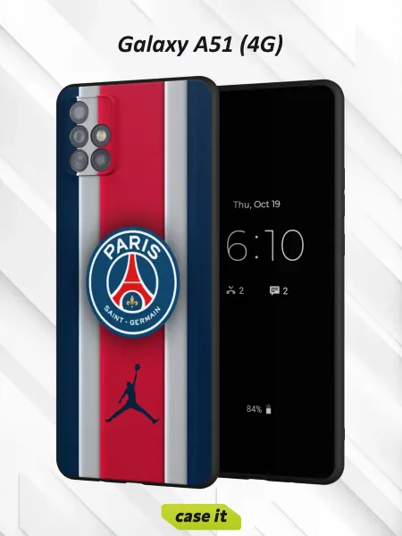 Case it Чехол на Samsung А51 4G с принтом ПСЖ