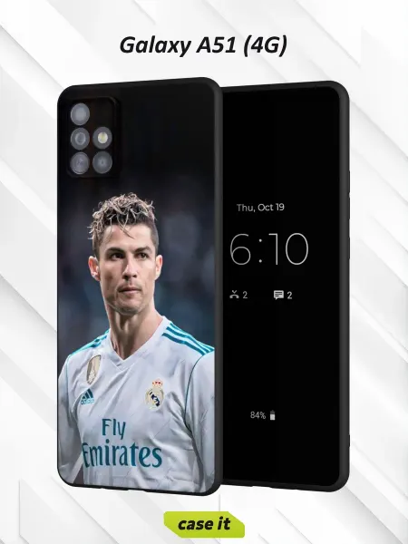 Case it Чехол на Samsung А51 4G с принтом Роналду