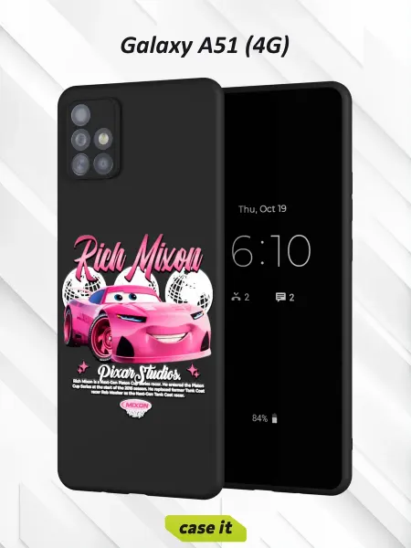 Case it Чехол на Samsung А51 4G с принтом Тачки