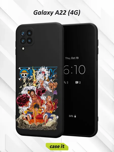 Case it Чехол на Samsung A22 4Gс принтом One Piece