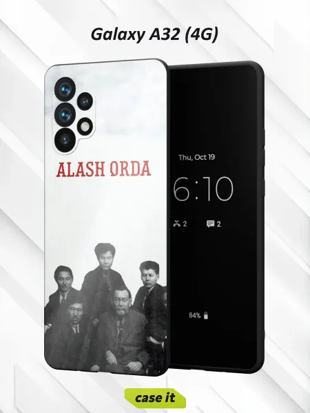 Case it Чехол на Samsung A32 4Gс принтом Alash Orda