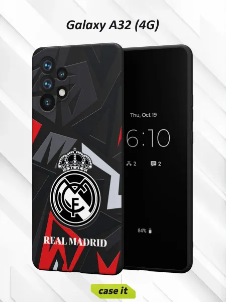 Case it Чехол на Samsung A32 4Gс принтом FC Barcelona