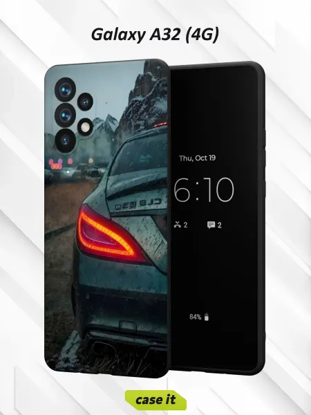 Case it Чехол на Samsung A32 4Gс принтом Mercedes