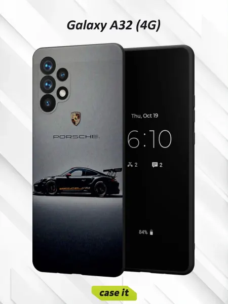 Case it Чехол на Samsung A32 4Gс принтом Porsche