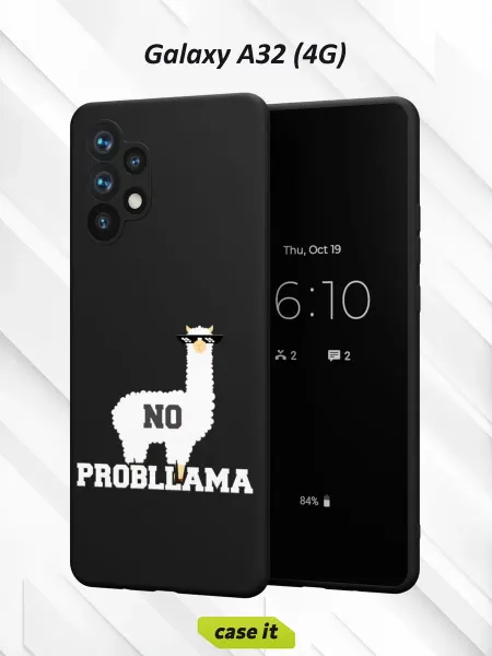 Case it Чехол на Samsung A32 4Gс принтом Probllama
