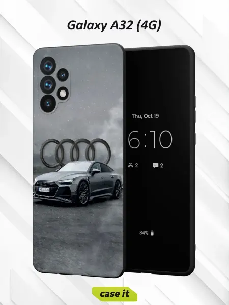 Case it Чехол на Samsung A32 4Gс принтом Ауди